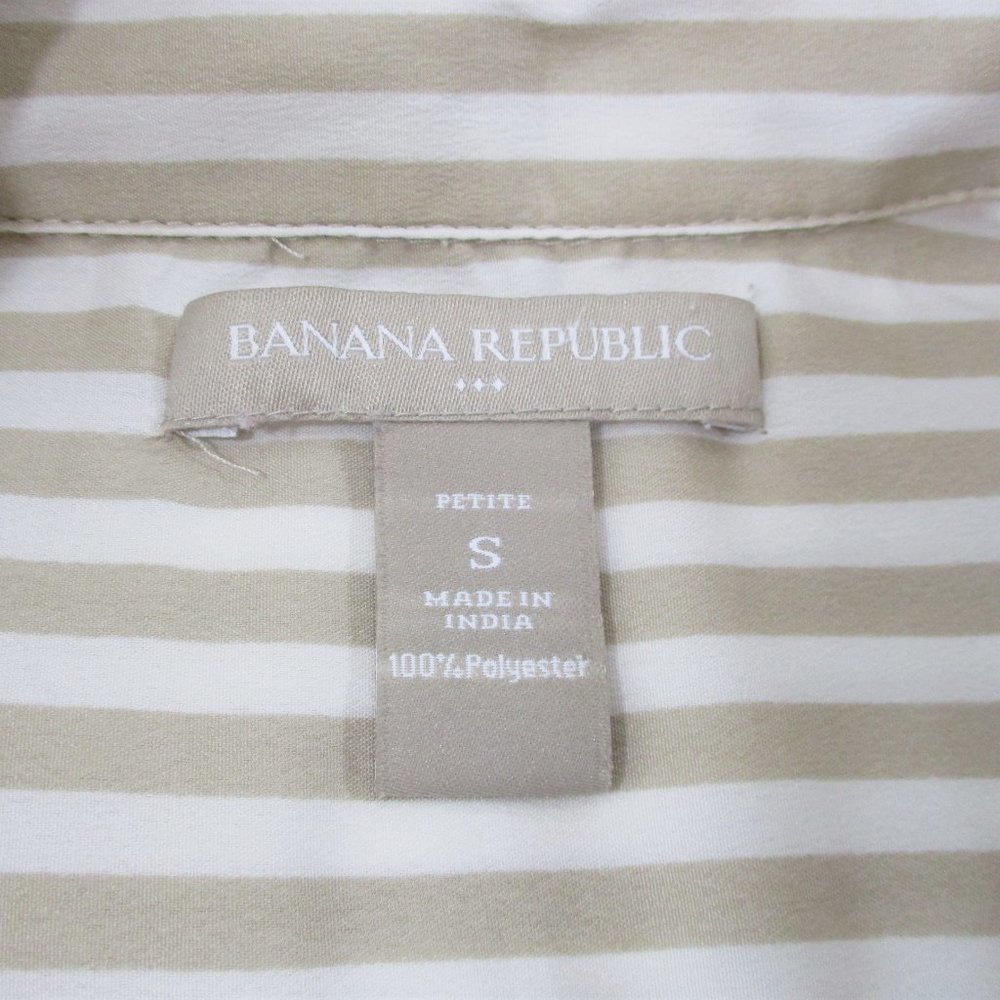 Banana Republic Petites Striped Blouse - Picture 5 of 5